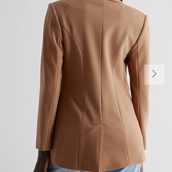 Columnist Shine Open Front Blazer - Picture 2 of 3